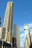 北の沢夜間歯科・矯正歯科の院外研修シカゴ編。シカゴ摩天楼の写真。滞在ホテル近辺。